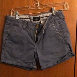 American eagle women’s navy blue shorts